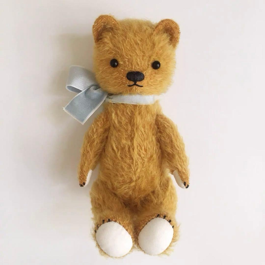 創作人形 羊毛フェルトのワンちゃん(高さ20cm)