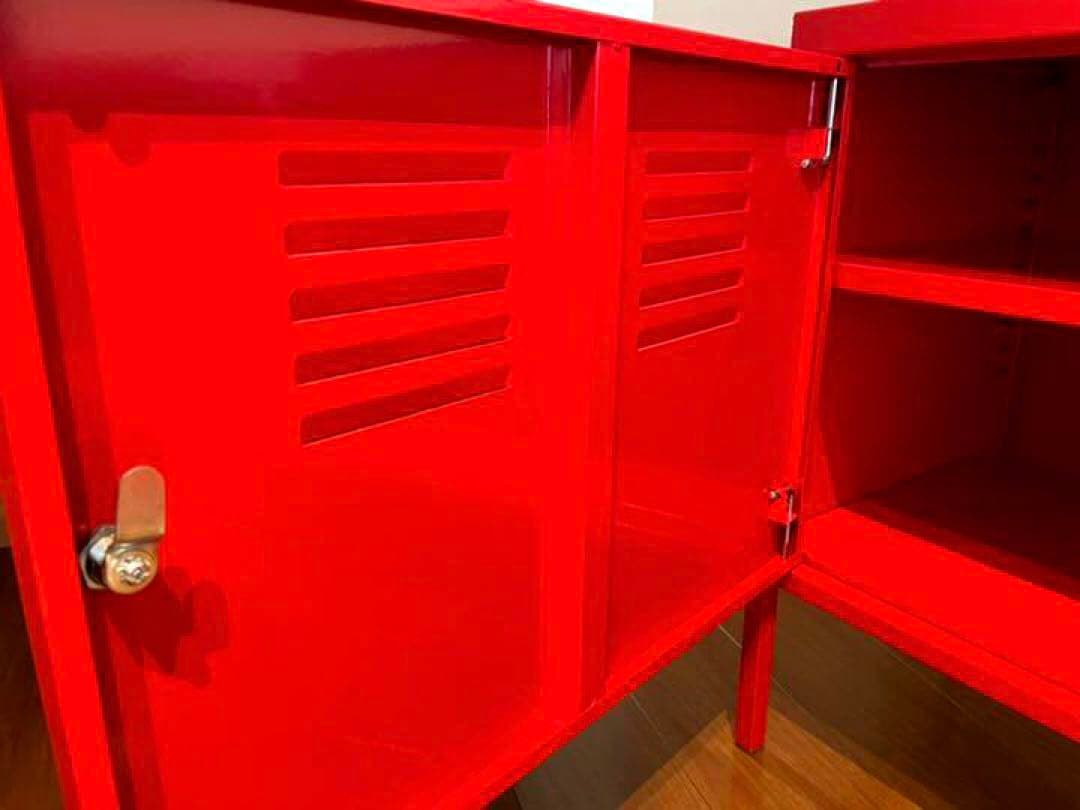 IKEA イケア PS キャビネット レッド 【廃盤品】 - メルカリ
