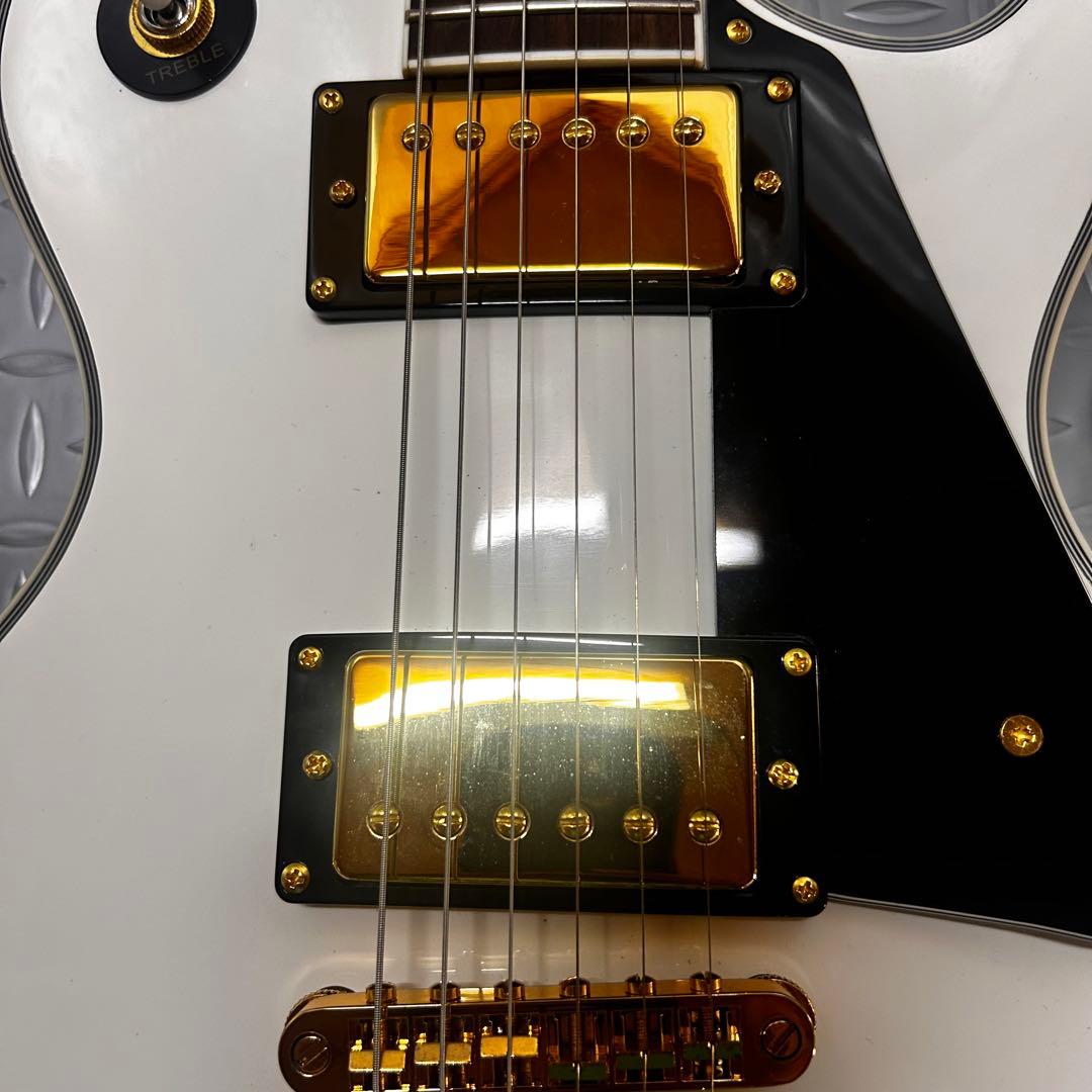 【極美品】BIiTZ レスポール ホワイト 後藤ひとり 平沢唯 ソフトケース付き