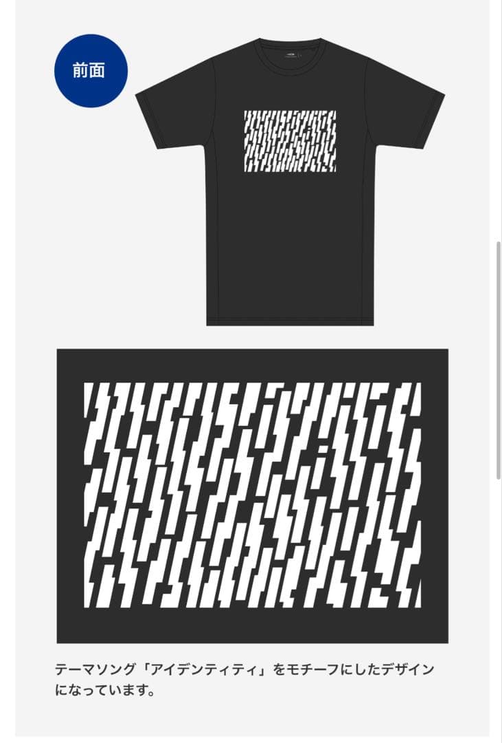 【会場限定…】素敵なコラボ…サカナクション×北海道マラソン2025Tシャツ　M