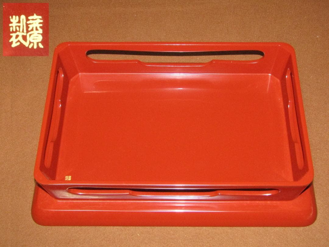 【山口県特産　大内塗　屠蘇器揃】お正月用品　美品