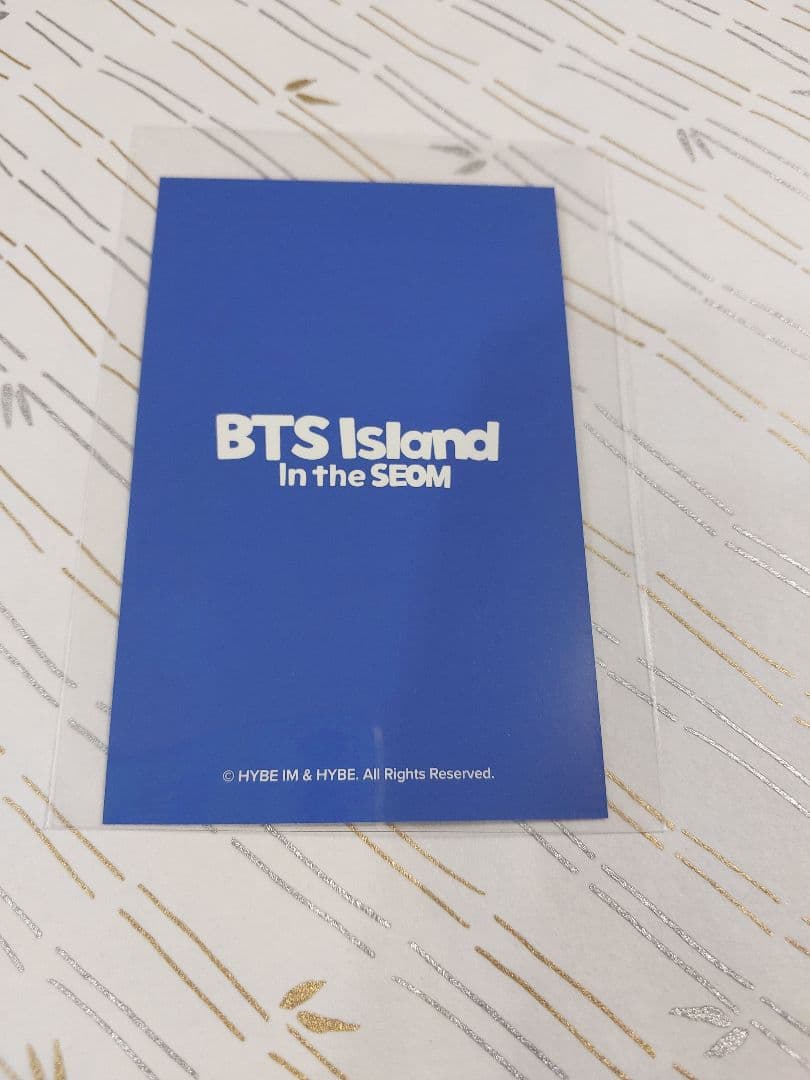BTS JIN Worldwide HandSEOM 特典トレカ - メルカリ