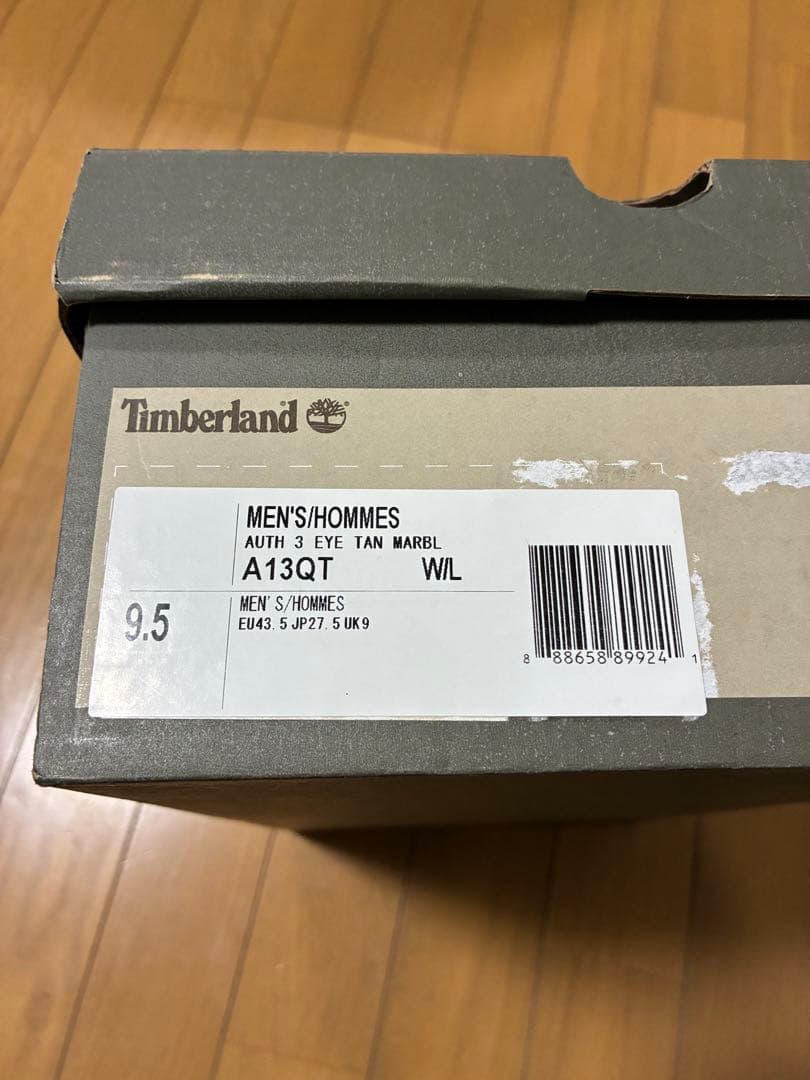 靴 Timberland/Authentic 3 eye classic 27.5