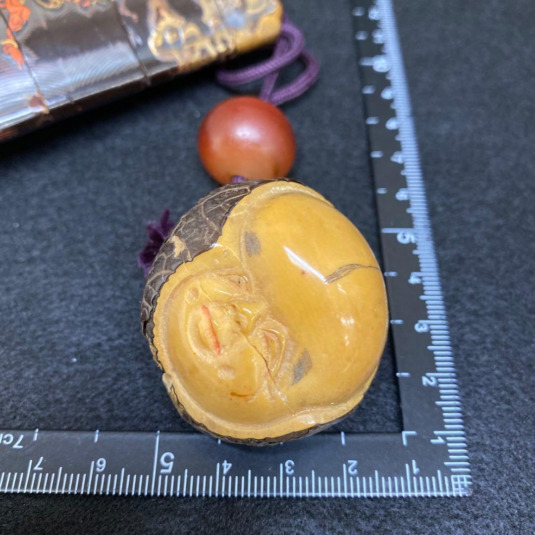 江戸時代 蒔絵鬼図内梨地印籠 共箱 128g 東Y7-0328☆2Fトコカ - メルカリ