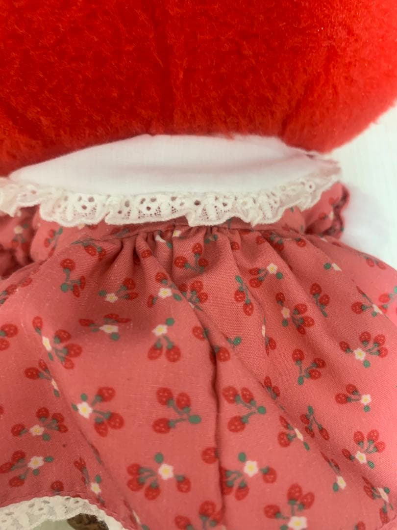 2023年　バースデードール　赤メロ　ぬいぐるみ