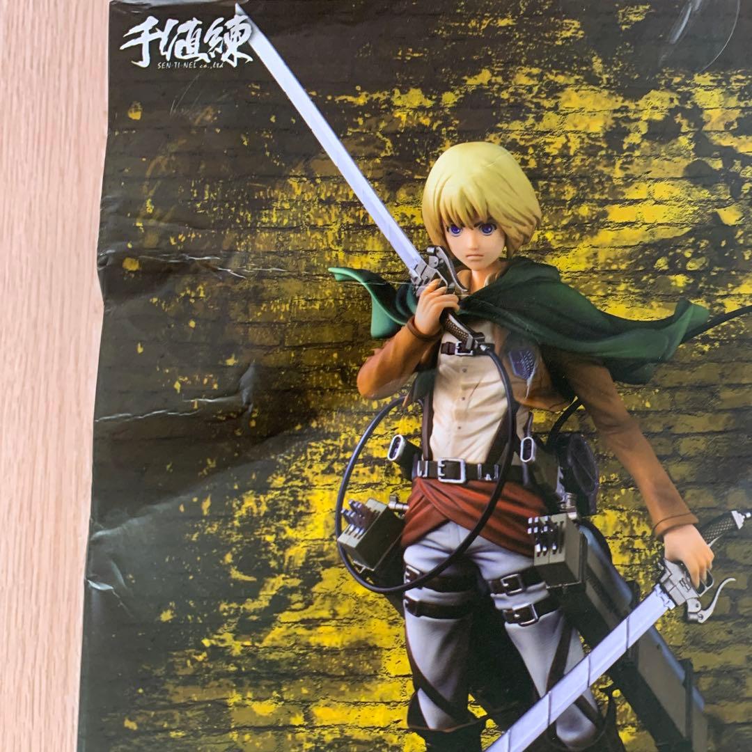 進撃の巨人 アルミンフィギュア リアル アクション ヒーローズ RAH-676