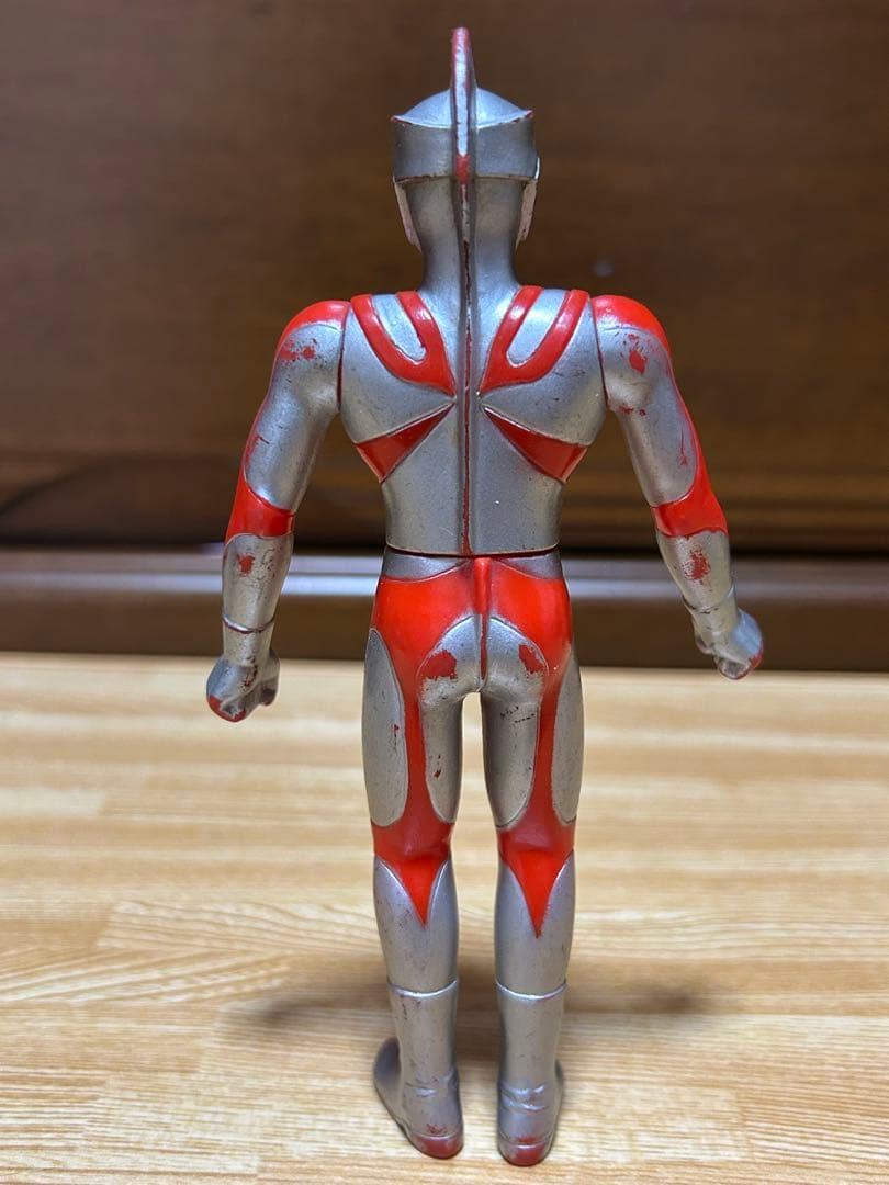 ☆昭和レトロ☆40年前当時物☆バンダイ日本製 ウルトラマンエースソフビ