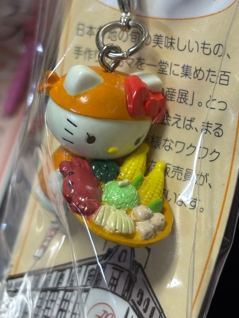 ご当地キティ 百貨店 オリジナル　根付け　ストラップ　9点セット
