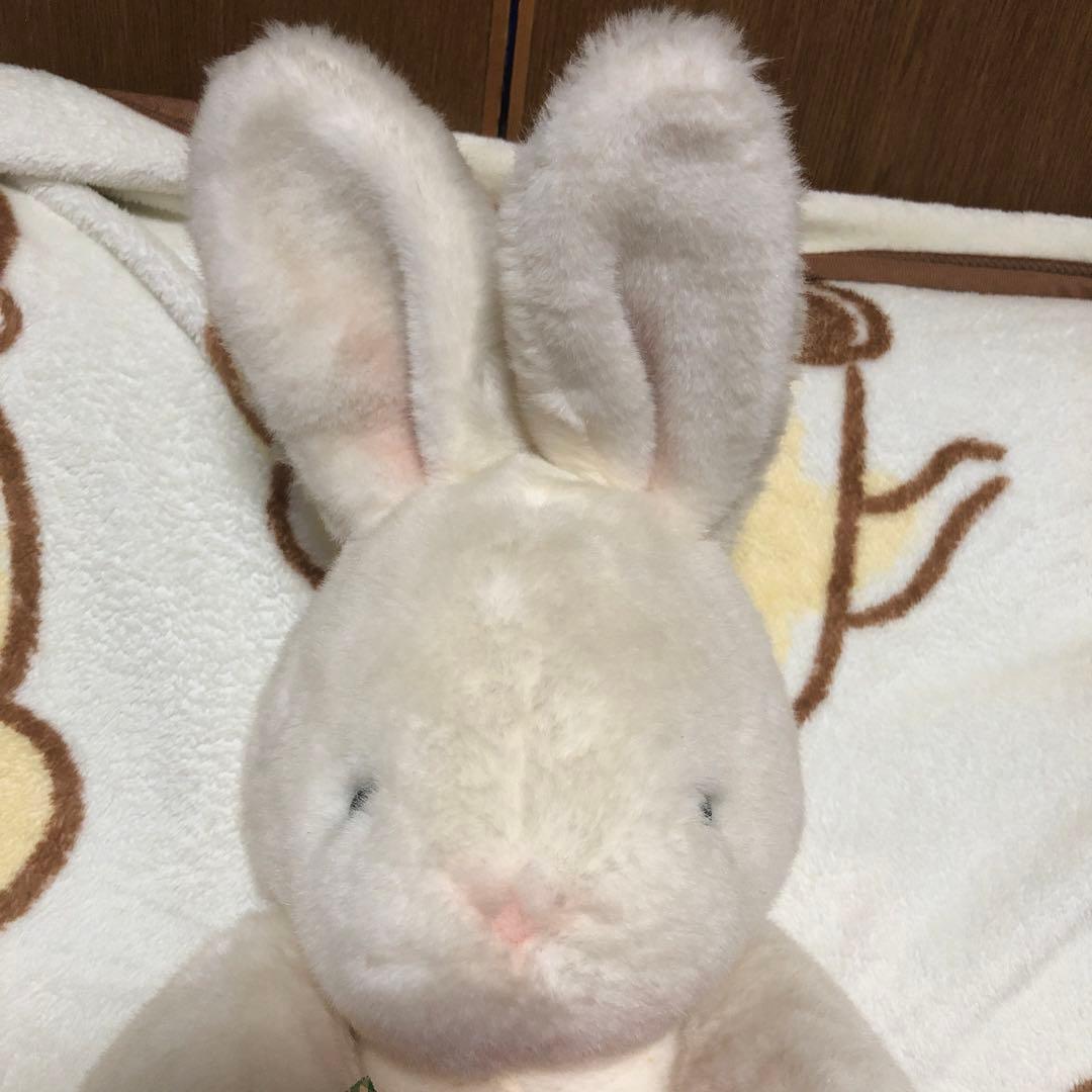 昭和レトロ　ヴィンテージ セキグチ製　ニンジンうさぎ　2Lサイズ　中古品