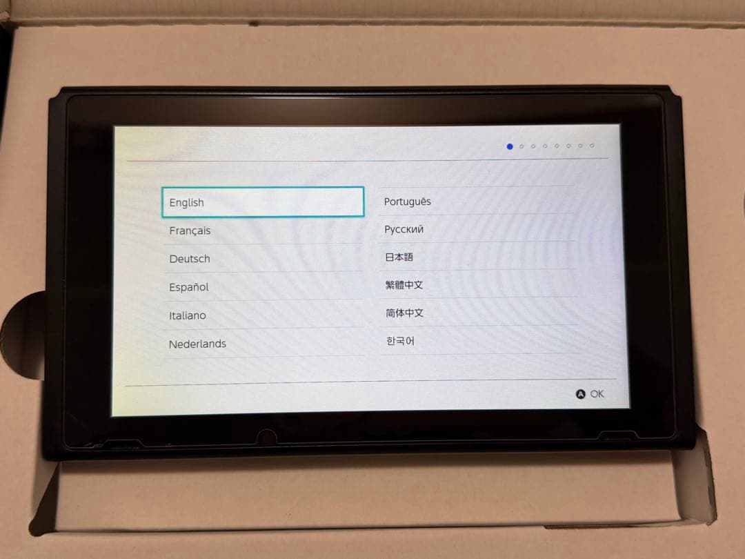 Nintendo Switch本体 付属品完備 箱付き