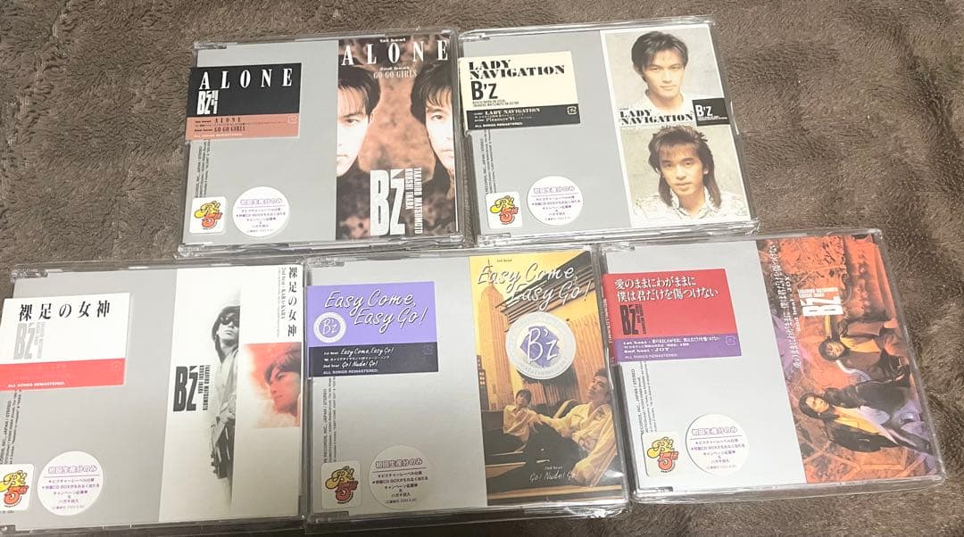 着払い】B´z 15周年 15th CD 10枚セット