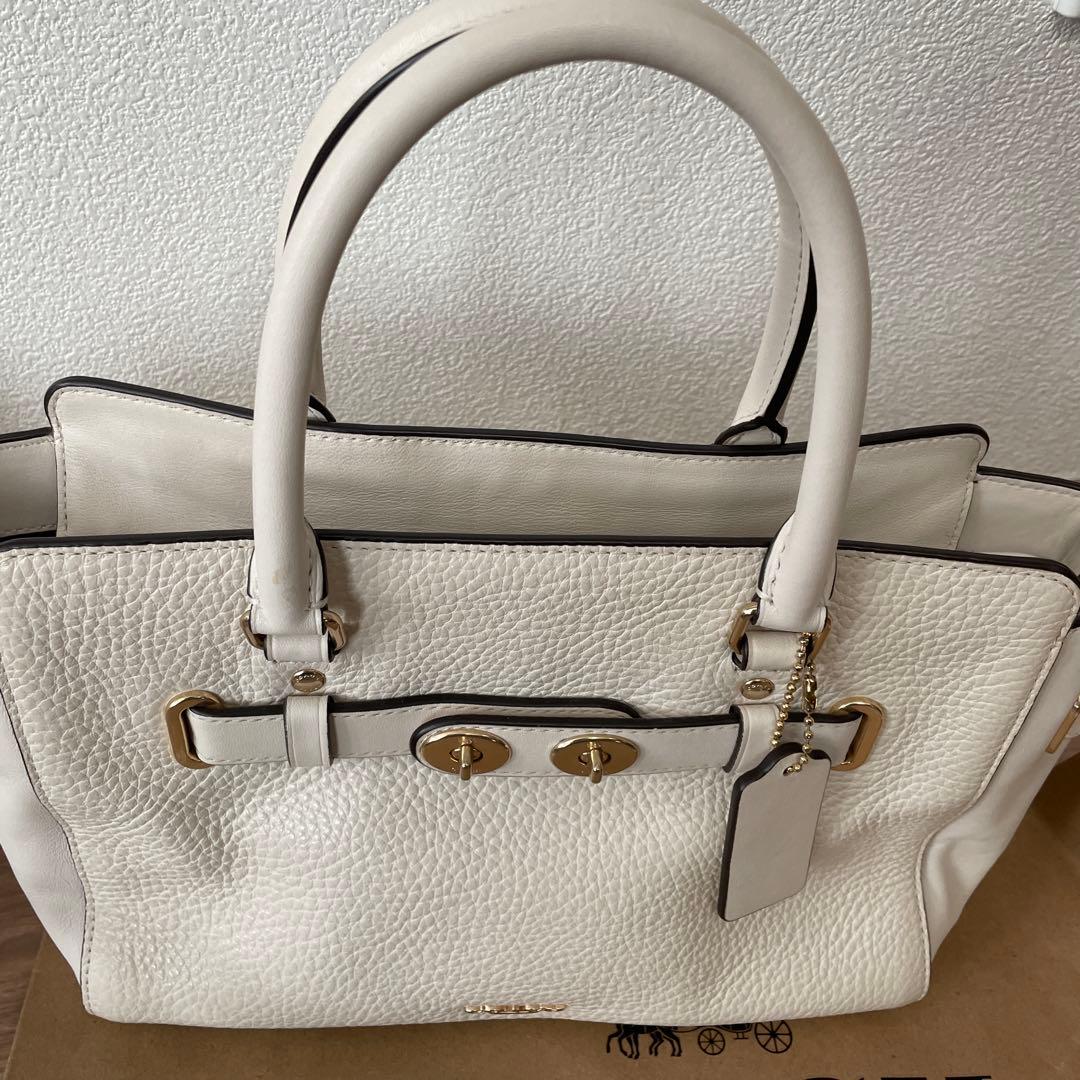 美品 COACH コーチ 2way ハンド・ショルダーバッグ 2点セット