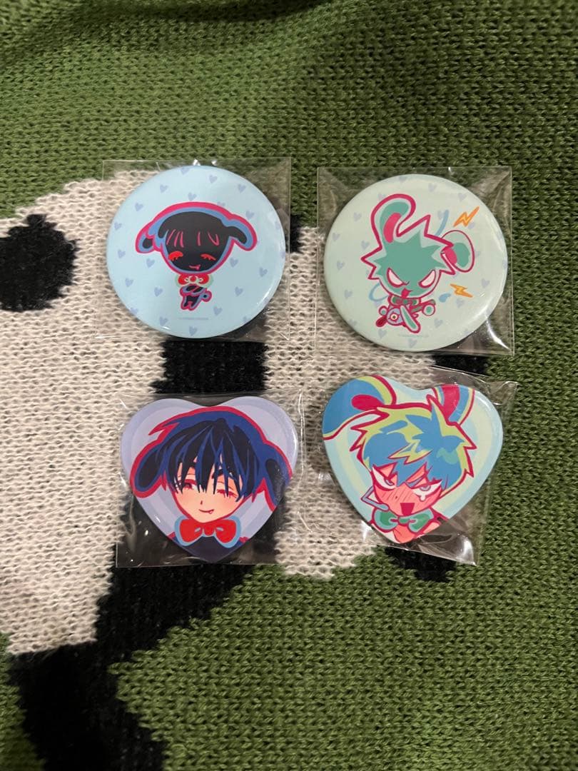 alien stage グリッター 缶バッジ イヴァン エイリアンステージ