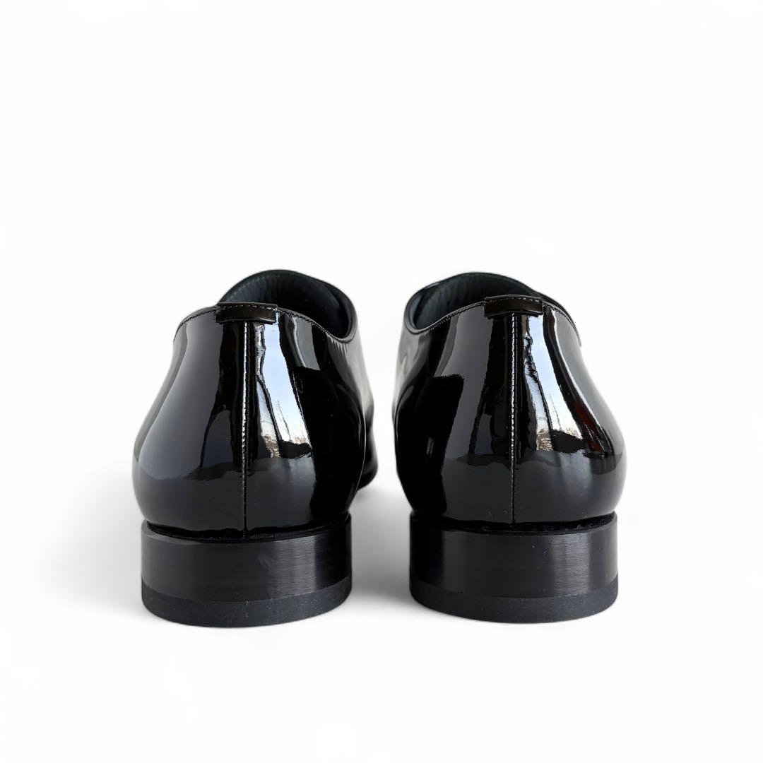 未使用 DIOR エナメルドレスシューズ 39.5 ブラック