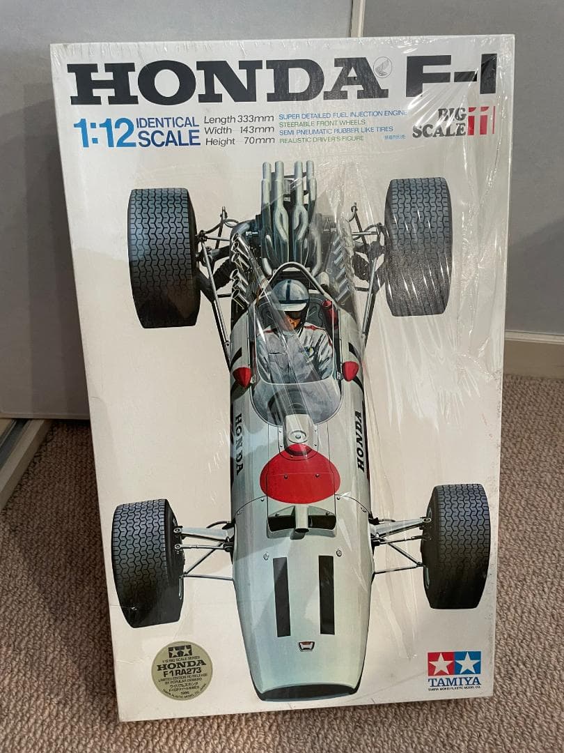 新品封印のまま　TAMIYA HONDA F-1 1:12スケール Tamiya Big Scale Model Series No.11 1/12 Honda F-1 12011 | eBay