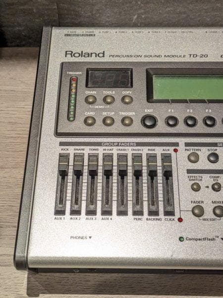 電子ドラム Roland V-Drums 音源 TD-20