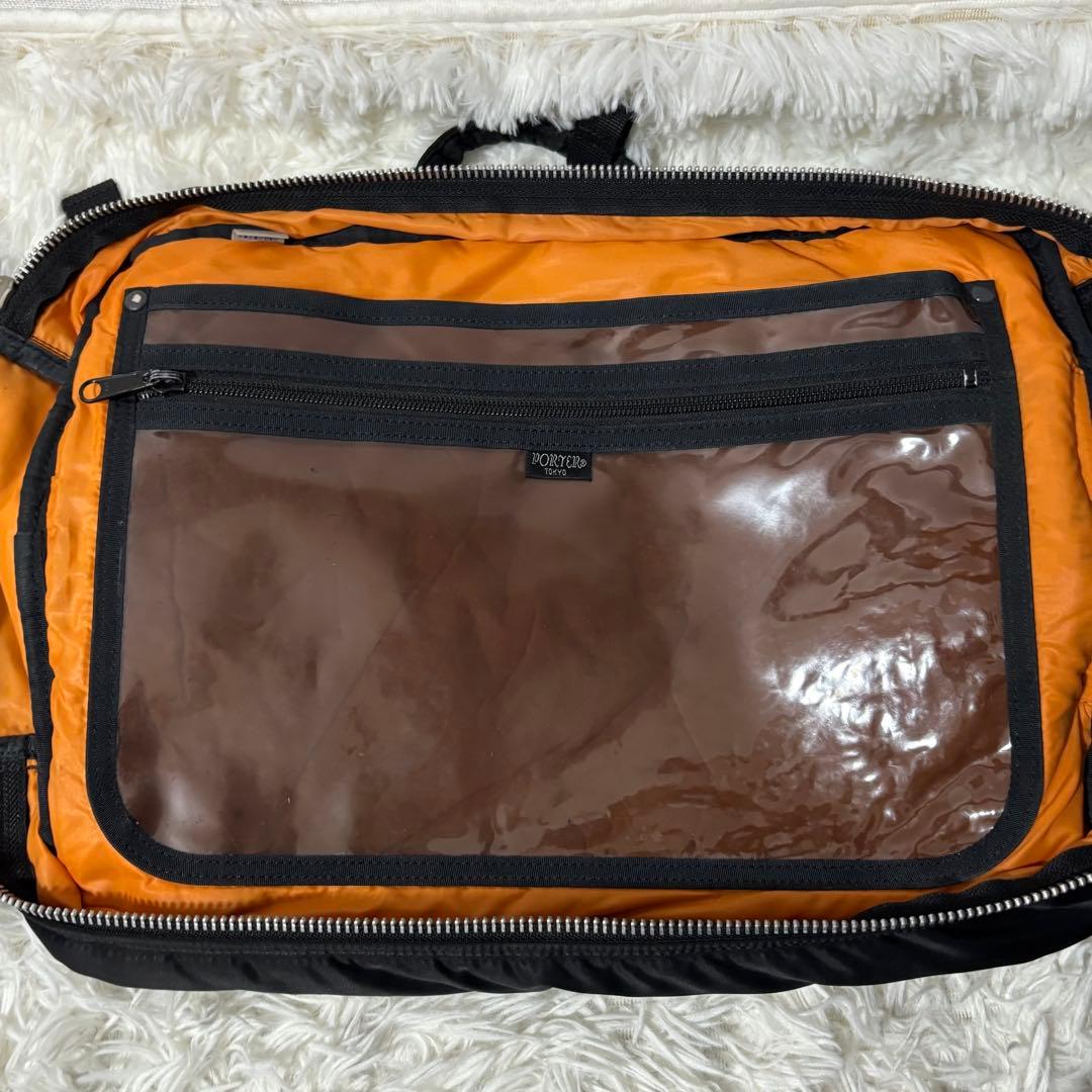 【良品】PORTER タンカー 3way ブリーフケース リュック ブラック