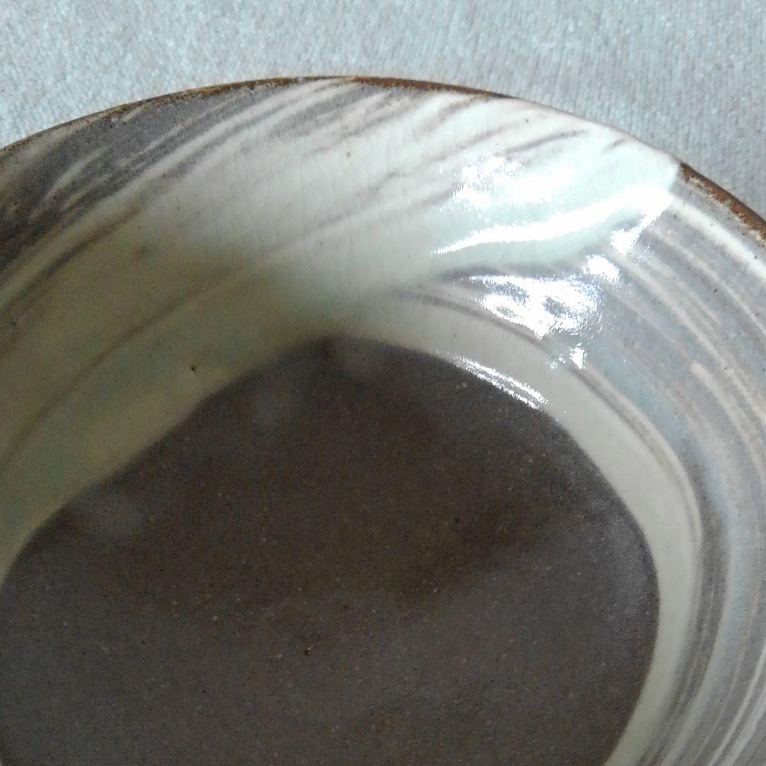 松風山窯 刷毛目茶碗 春日山窯 工芸品古染付