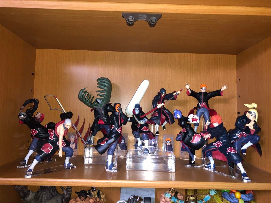 NARUTO ナルト プライズ 暁まとめ売り フィギュア 暁10体セット台座付き