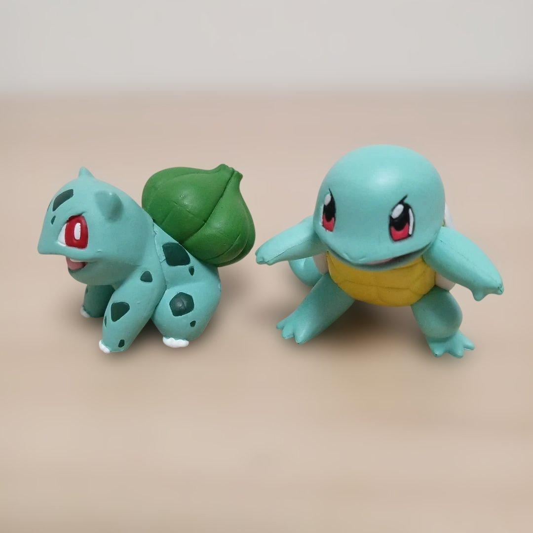 ポケモン フィギュア モンコレ ヒトカゲ ゼニガメ フシギダネ - メルカリ