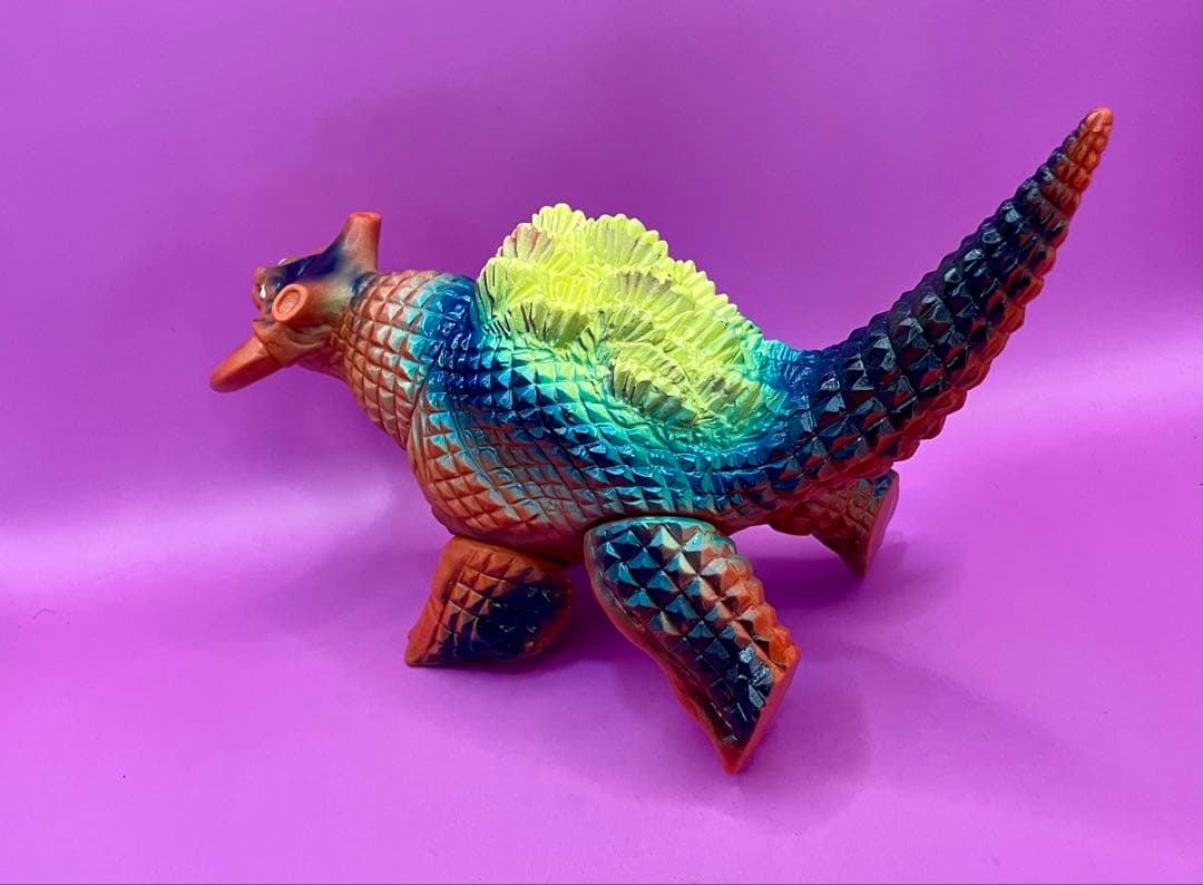 ギラドラス ブルマァク デッドストックソフビ人形 極美品 マルサン M1号 昭和