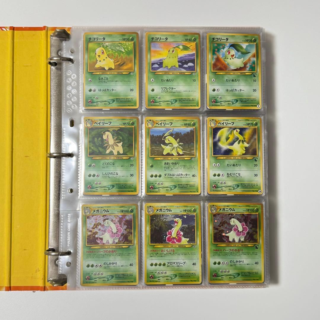 ポケモンカードコレクションファイル 旧裏面 No.152〜251