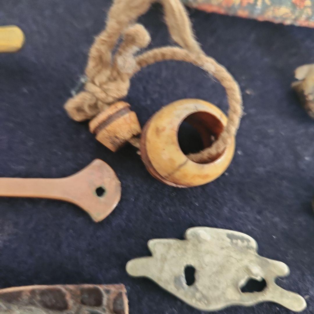 煙管‥古いメガネ入れ‥カンザシいろいろ 煙管‥古いメガネ入れ‥カンザシ