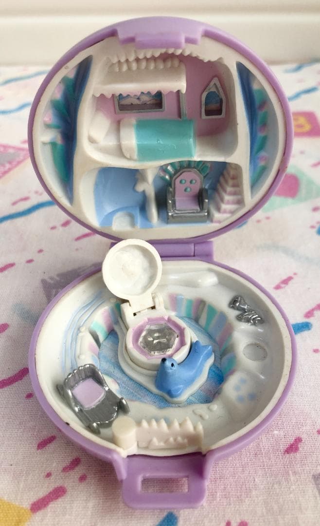 完品 ポーリーポケット アイスキングダム Polly Pocket エンジェル