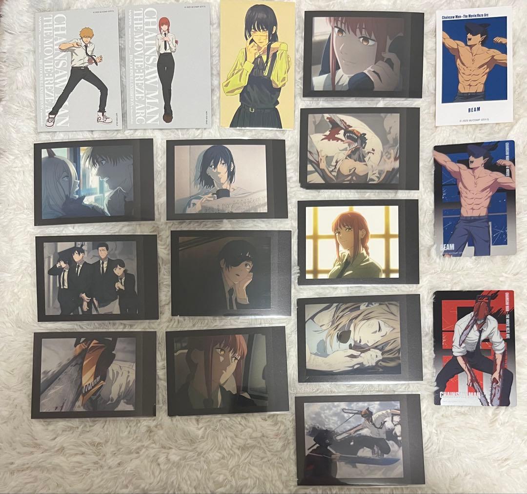 チェンソーマン レゼ編 グッズまとめ売り 缶バッジ アクスタ ポストカード 多数