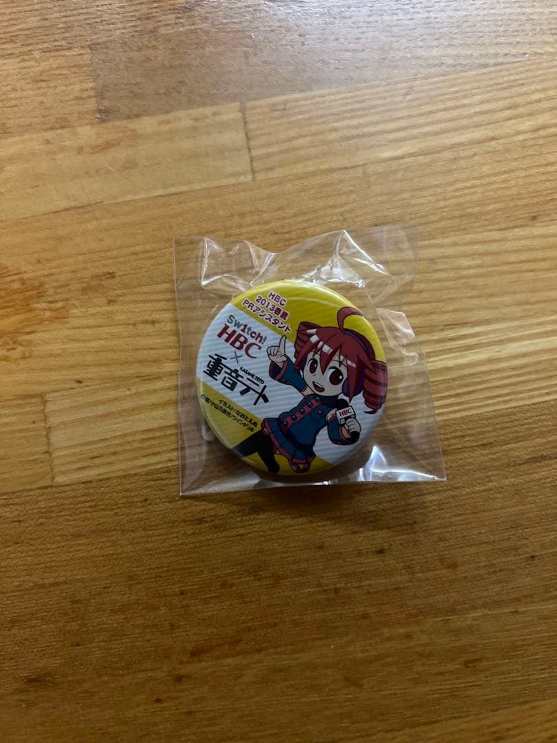 重音テト HBC 缶バッジ　2013 重音テト HBC 缶バッジ 2013 重音テト公式ブログPTA通信