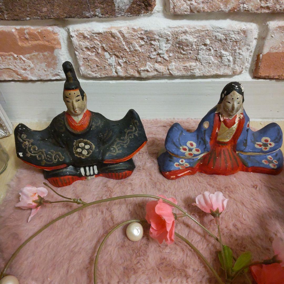 郷土玩具 中野土人形 | 長野県中野市 中野土人形 ひな人形 立ケ花