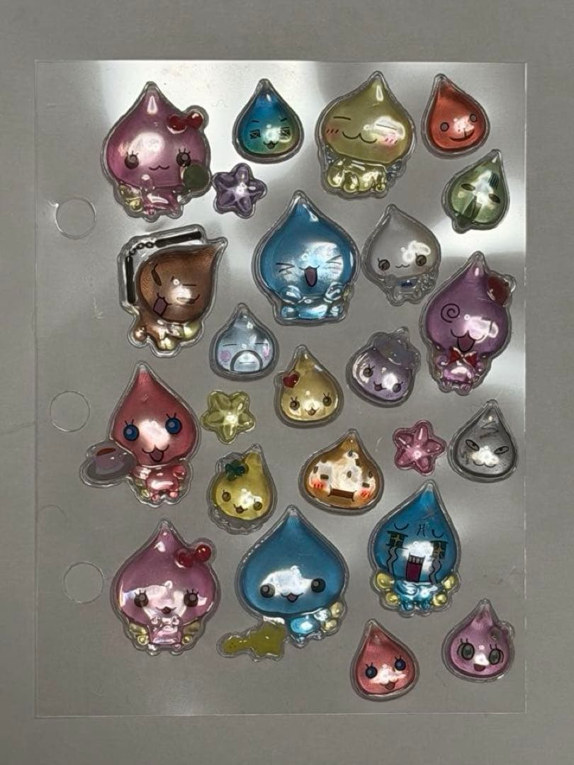 しずくちゃん　ボンボンドロップシール