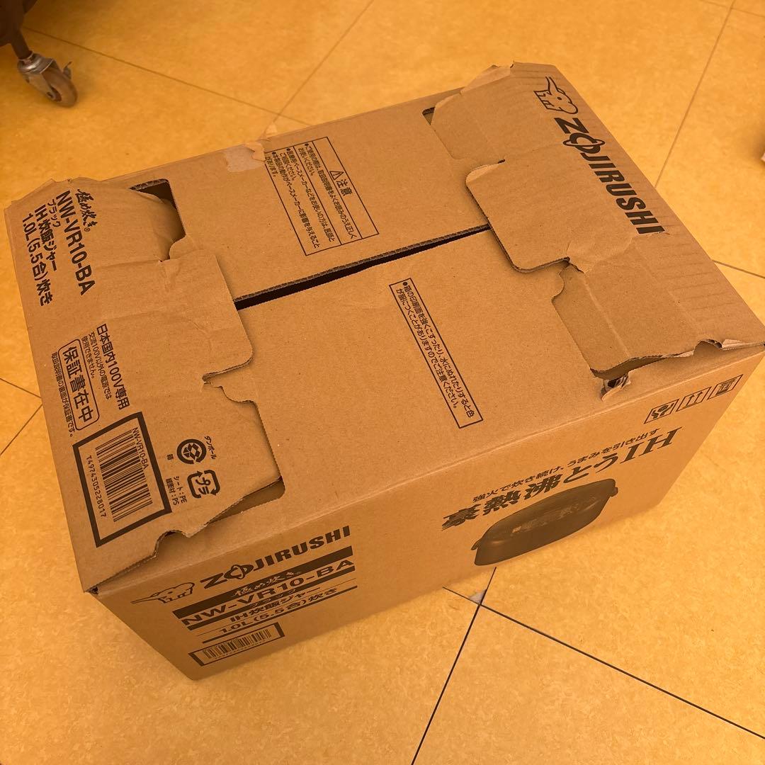 Zojirushi IH炊飯ジャー NW-VR10 1.0L ブラックお値下げ