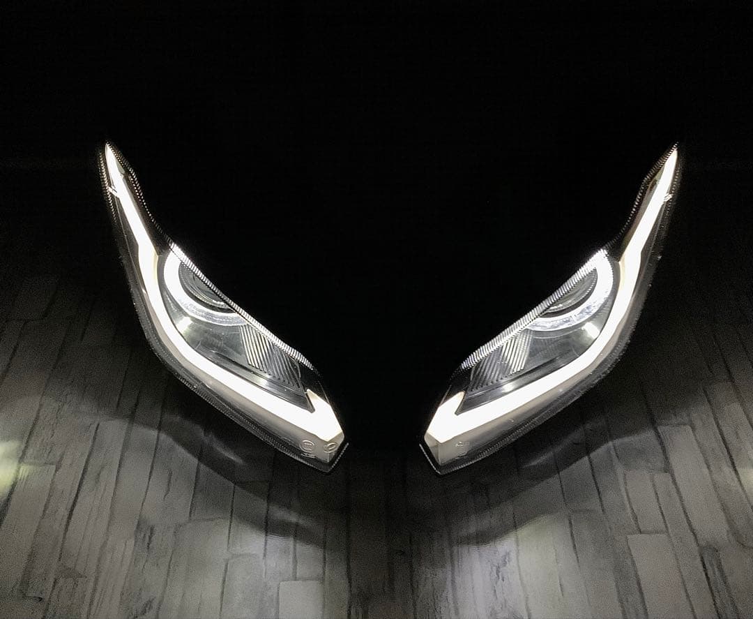 NINJA250 EX250L ZX-6RカスタムLEDヘッドライト ニンジャ - メルカリ