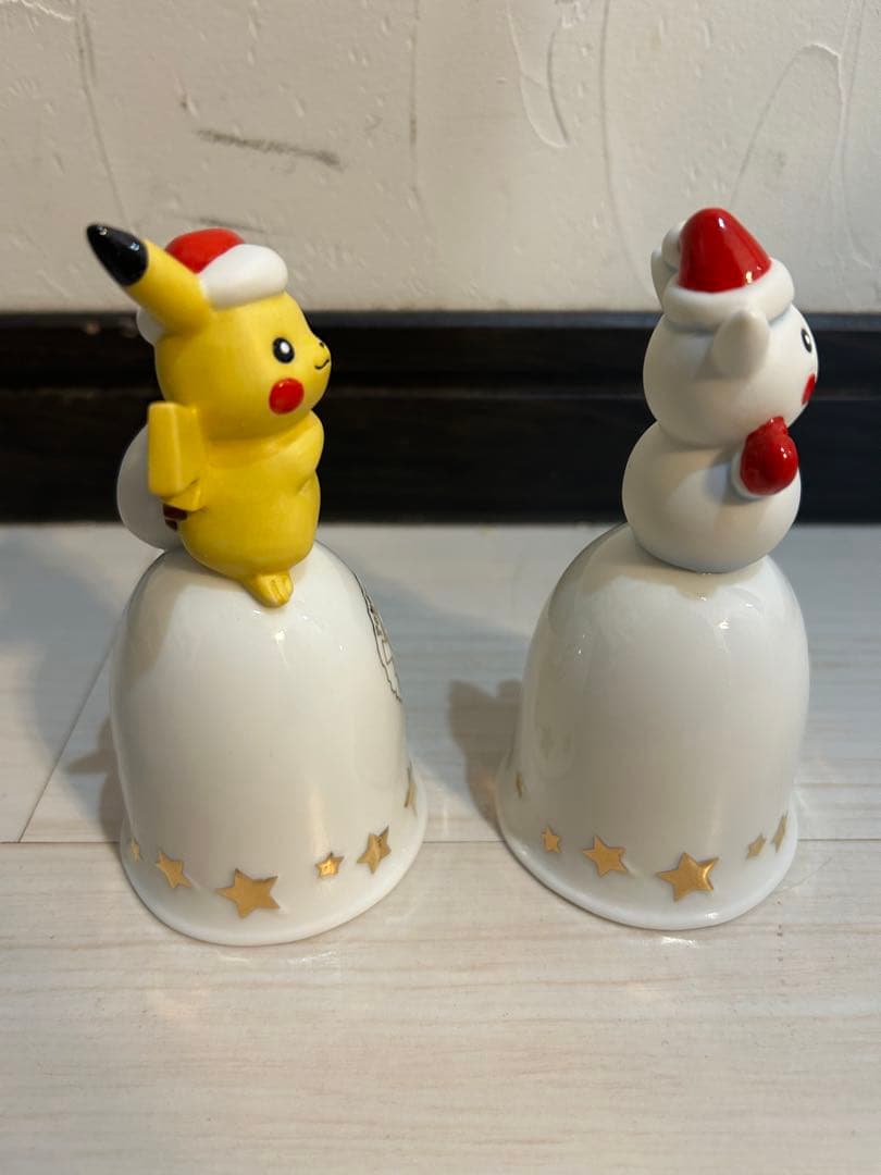 【未使用品】ポケモンセンター 2004年 クリスマス ディナーベル 2個セット
