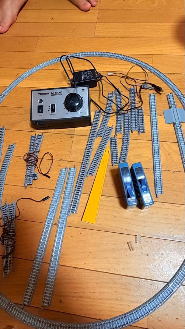 TOMIX N-600 コントローラーとレールセット
