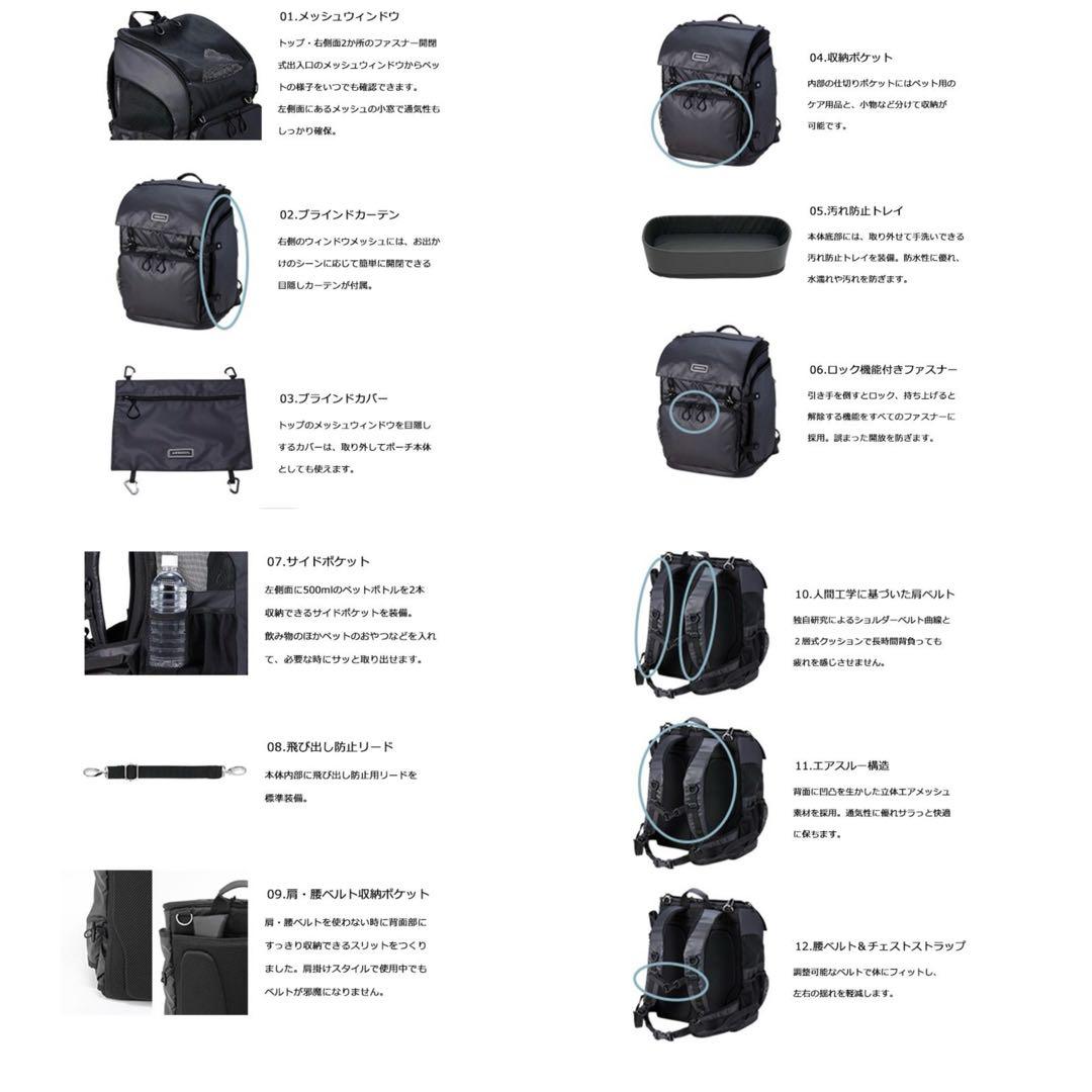 AIRBUGGY キャリーバッグ ☆クッションと取扱説明書付き3WAY WIDE