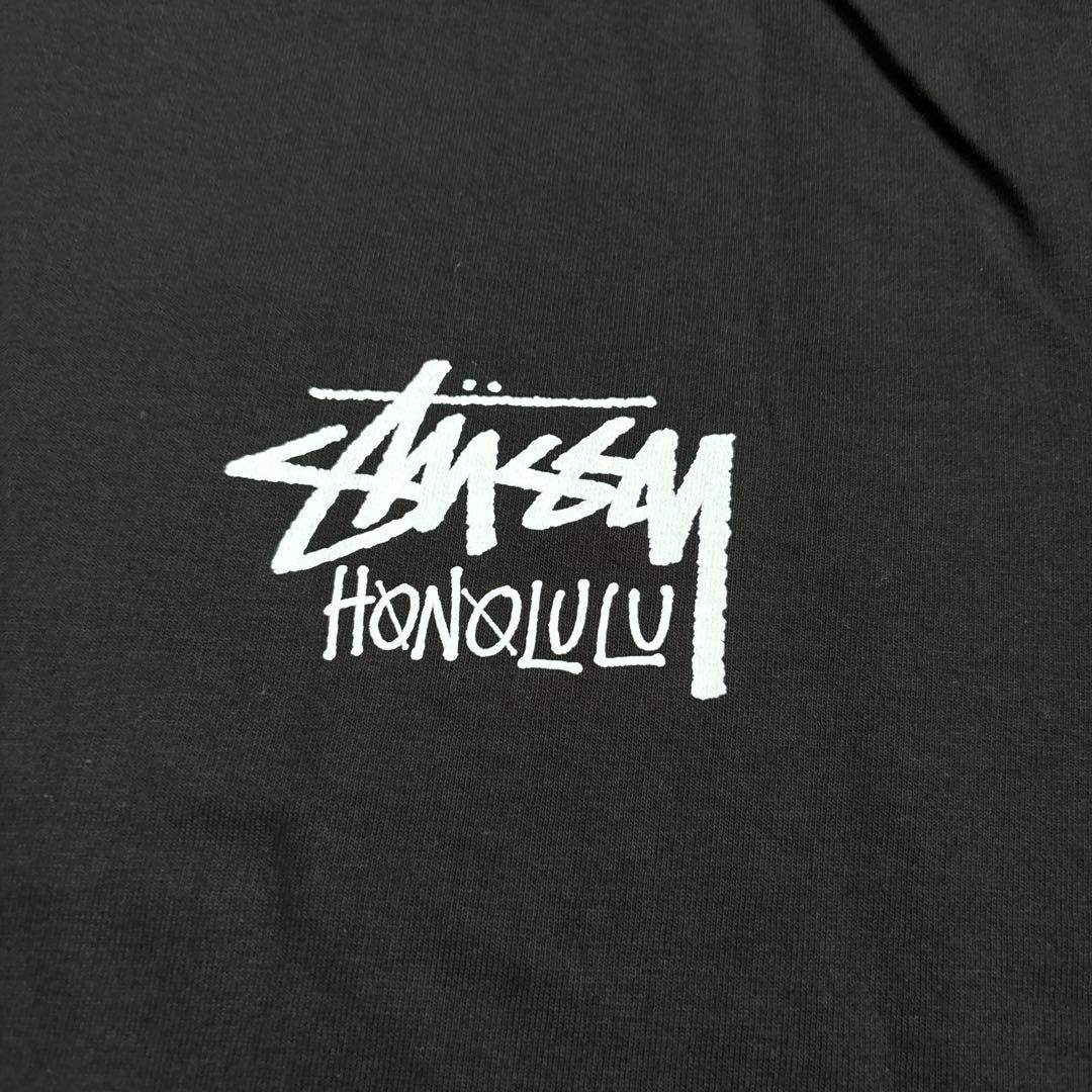 新品】Stussy ステューシー ホノルル 限定Tシャツ ブラック M - メルカリ