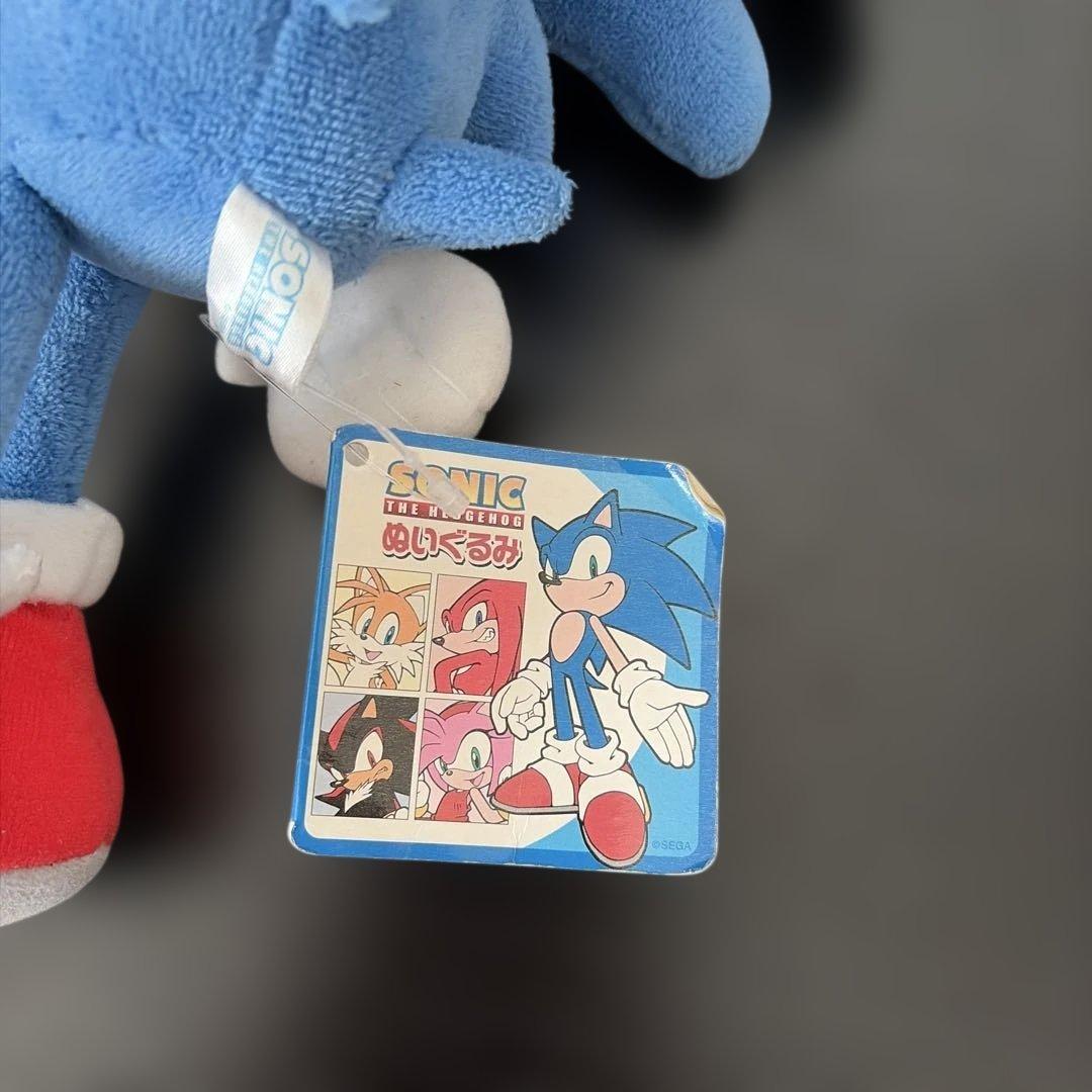 激レア 希少 ソニック ぬいぐるみ 三栄貿易 - メルカリ