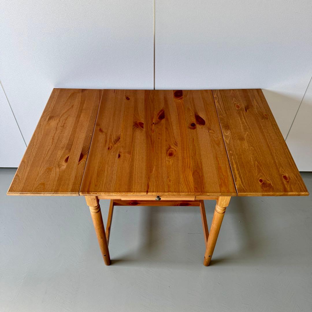 【かなえ 】IKEA イケア INGATORP ダイニングテーブル