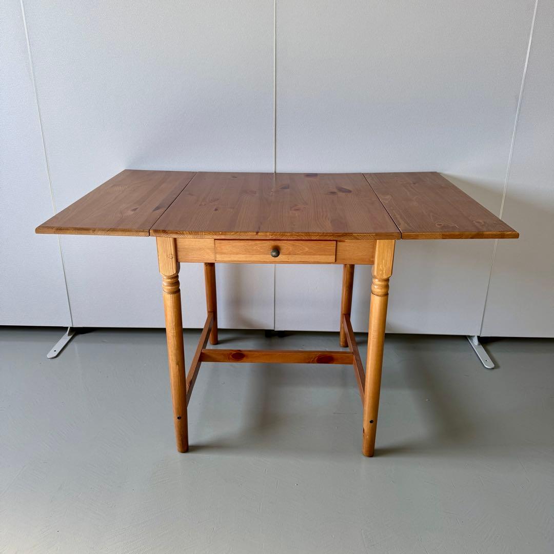 【かなえ 】IKEA イケア INGATORP ダイニングテーブル