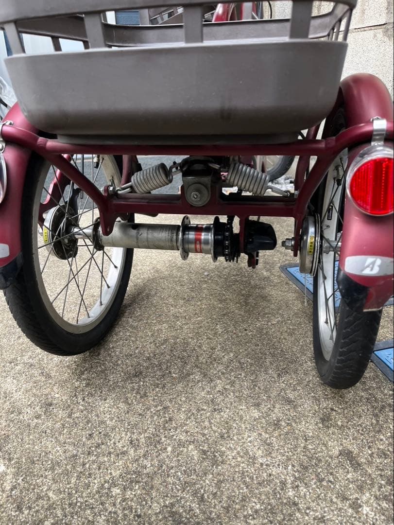 2019 ブリジストン　ラクっとワゴン　三輪　電動自転車