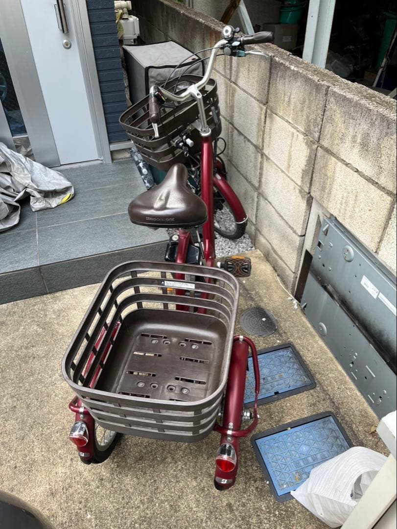 2019 ブリジストン　ラクっとワゴン　三輪　電動自転車