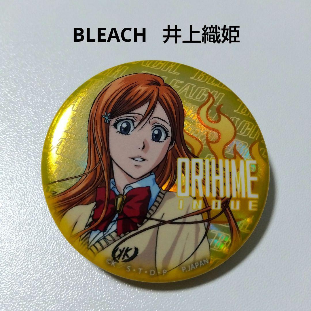 BLEACH 井上織姫 クリスタライト 缶バッジ ブリ チ BLEACHBLEACH -BLEACH