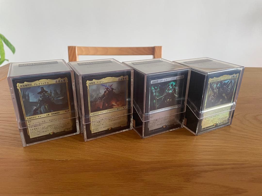 統率者デッキ4種　ウォーハンマー　美品 マジック：ザ・ギャザリング 統率者デッキ：ウォーハンマー40，000