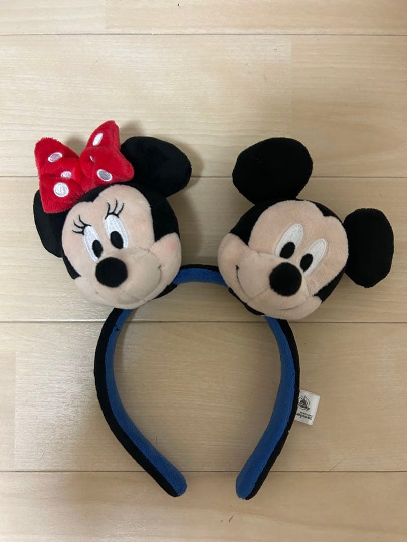 香港ディズニーランド ミッキー ミニー ヘアバンド 香港ディズニー