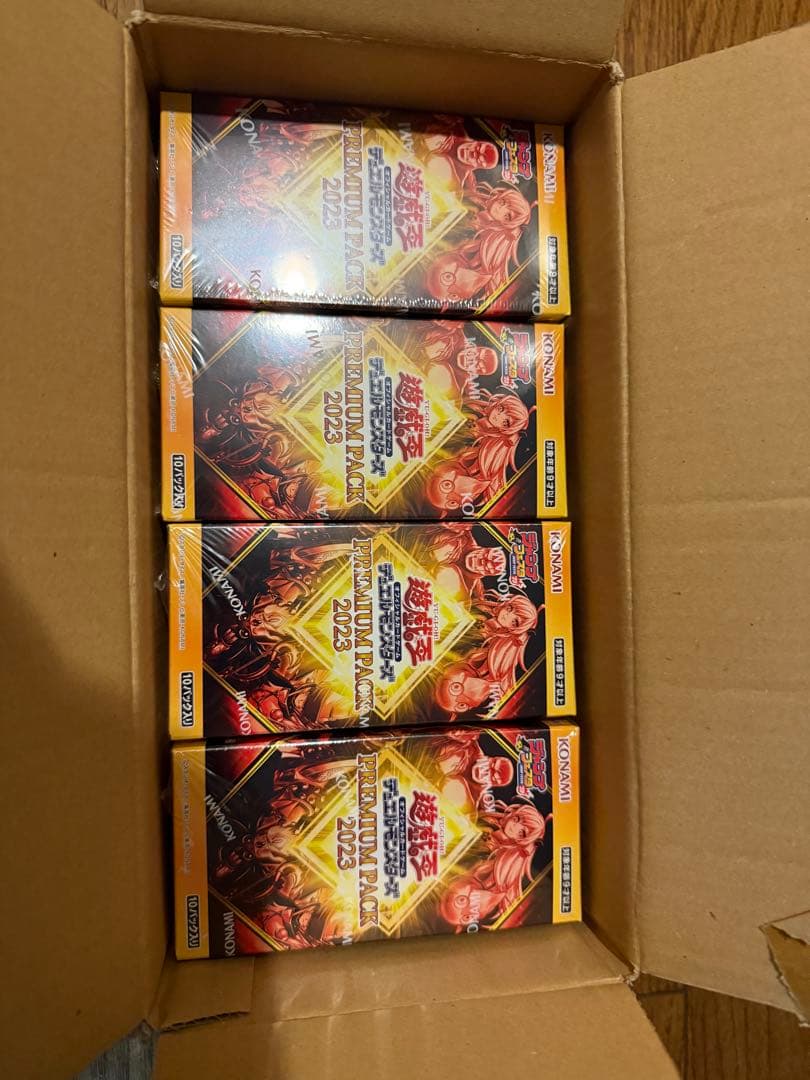 遊戯王 プレミアムパック 2023 12BOX シュリンク付き 未開封