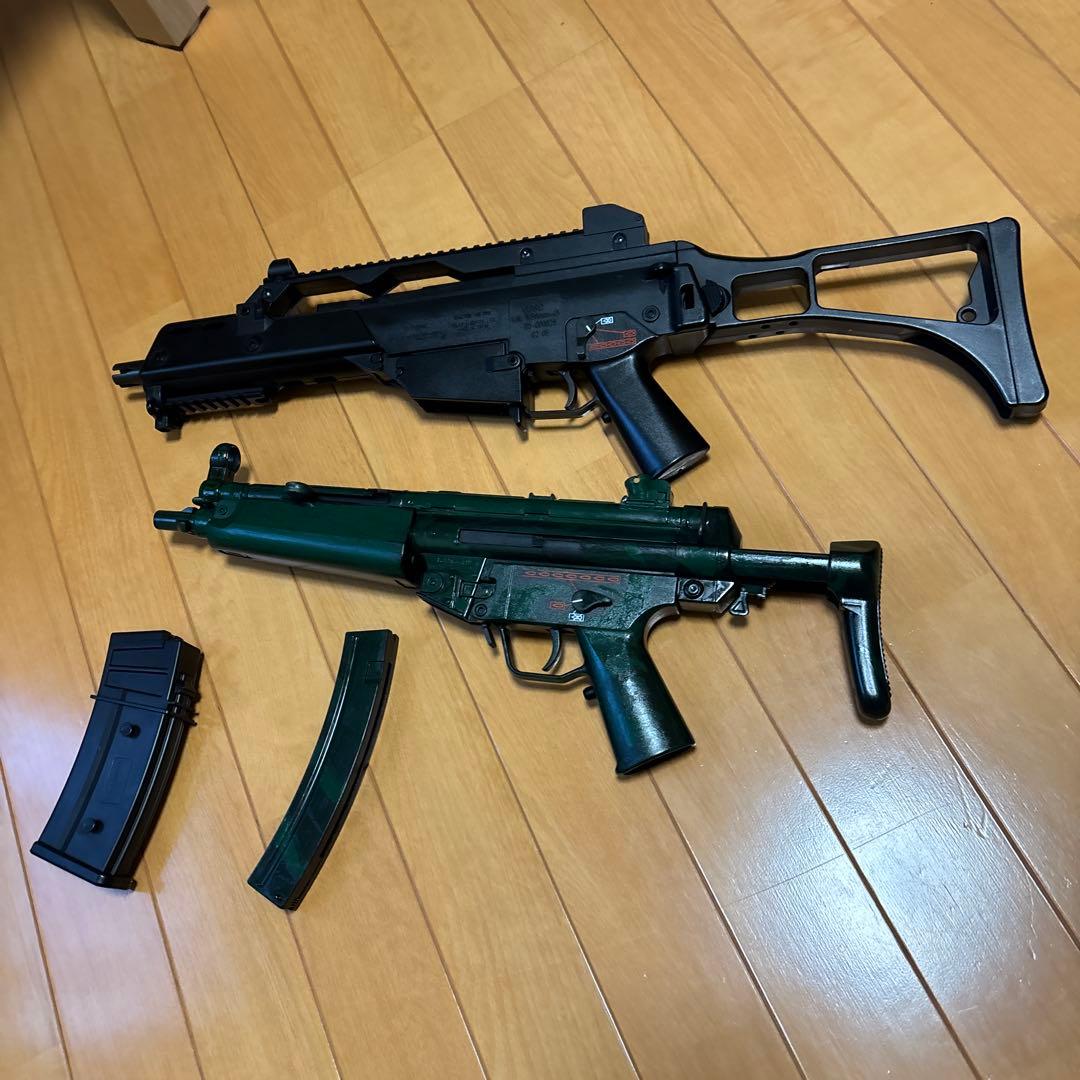 東京マルイ エアガン 電動 mp5 G36c セット