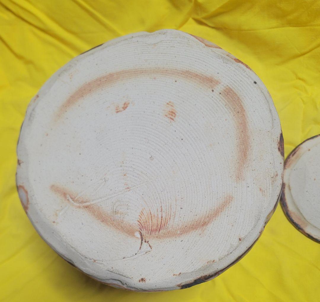 鼠志野 水指 弦月窯 加藤清三作 - メルカリ