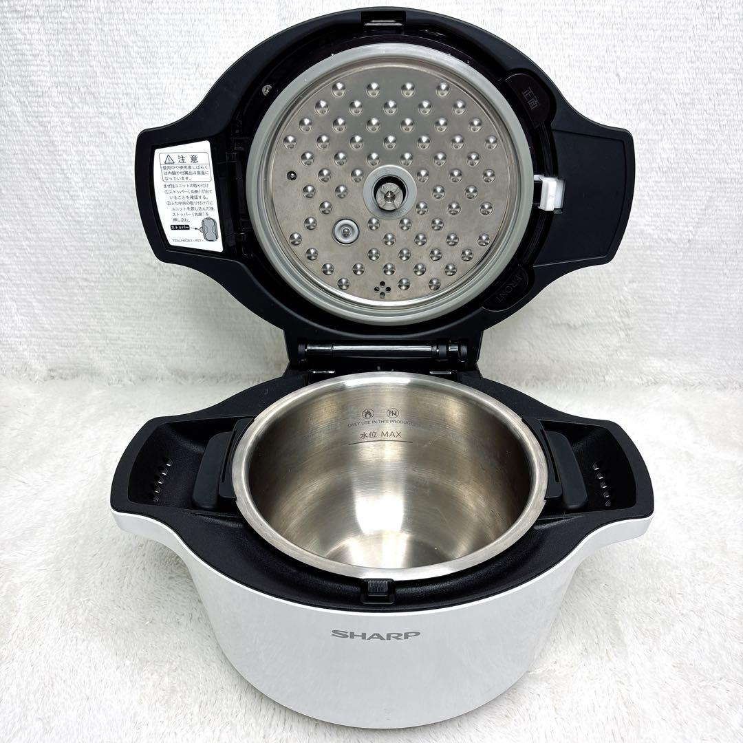 SHARP HEALSIO ヘルシオ ホットクックKN-HW16E-W 付属品有